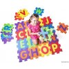 Plastica podlahové puzzle Abeceda 52 ks