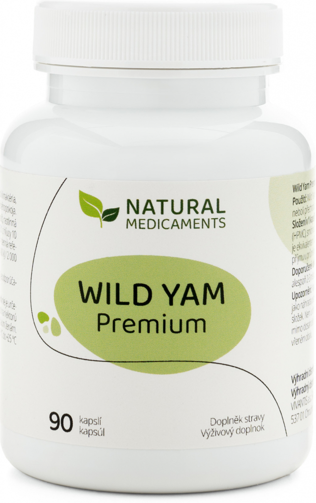 Natural Medicaments Wild Yam Premium 90 kapsúl