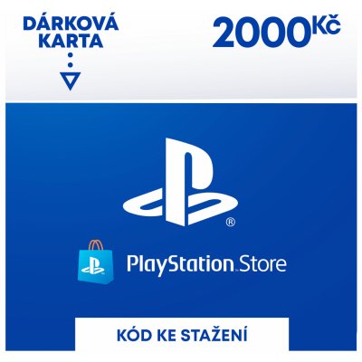 PlayStation Store - Kredit 2000 Kč - CZ