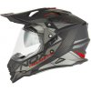 Enduro helma NOX N312 TRACK červeno-čierna matná Veľkosť: L