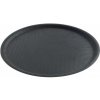 Hendi 508787 Servírovací podnos čierny 500mm