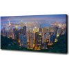 Foto obraz na plátne Nočný Hongkong 100x50 cm