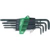 Zástrčné kľúče Torx T5 ÷ T50 Wiha 24852 SB 366 SZ13 v držiaku ProStar (WIHA24852)