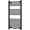 Mexen Mars, vykurovacie teleso 900 x 500 mm, 370 W, čierna, W110-0900-500-00-70