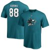 Fanatics detské tričko #88 Brent Burns San Jose Sharks Stack Logo Name & Number