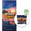 Ontario Adult Large Lamb & Brown Rice 12 kg + Rabbit Snack 500g ZADARMO