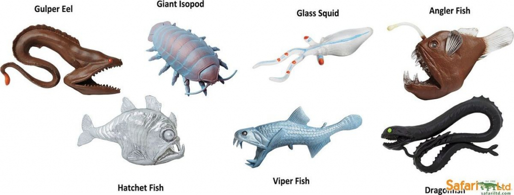 Safari Ltd. Tuba Tvorové mořských hlubin