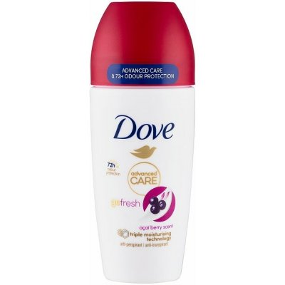 Dove Advanced Care Go Fresh Acai Berry Scent guľôčkový antiperspirant 50 ml
