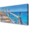Obraz na plátne Schody more architektúra 100x50 cm