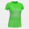 Joma Dámske tričko ELITE VII T SHIRT FLUOR GREEN WHITE