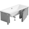 Mexen X-ST, polystyrénový plášť na obdĺžnikovú vaňu 160-190 x 70-90 cm, biela, 55021-00