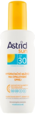 Astrid Sun hydratačné mlieko na opaľovanie spray SPF30 200 ml od 7,34 € -  Heureka.sk