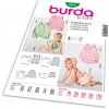 Strih Burda 9462 - Detský overal, tielko, nohavičky
