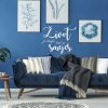 INSPIO Nálepka Citát na stenu - Život je krajší, keď sa usmievaš 55x70 texty, citáty vlastná farba z výberu