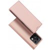 Dux Ducis Skin Pro luxusné flipové puzdro na Xiaomi Redmi Note 13 5G - ružové