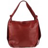 NovaKabelka.sk Sofia Rossa Scura kožená talianska kabelka červená