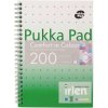 Špirálový zošit, A5, linajkový, 100 listov, PUKKA PAD Irlen Jotta Green