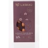 LASKAO 45 % MLIEČNÁ ČOKOLÁDA S MALINAMI A ČUČORIEDKAMI 75G NATUR CHOCOLATE