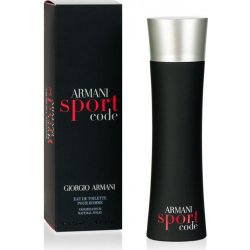 giorgio armani code cena