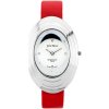 Náramkové hodinky GINO ROSSI - 6490A silver/red