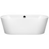 Kaldewei Meisterstück Classic Duo Oval - Voľne stojaca vaňa 1800x800 mm, vrátane odpadovej a prepadovej súpravy KW 4002, Perl-effekt, alpská biela 202640753001