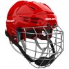 Hokejová prilba Bauer RE-AKT 55 Combo Red Senior L
