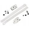 Powerslide Opasok + pracka Powerslide Shadow Buckle Set White, L