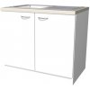 Flex-Well Wito spodná vr, drezu 86 cm, 100 x 85 x 57,1 cm
