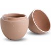 Cooee Design Veľkonočné vajíčko Bonbonniere Cafe Au Lait, malé – hnedé