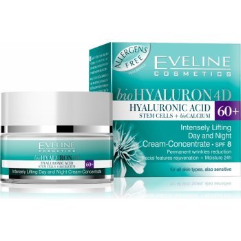 Eveline Bio Hyaluron 4D krém deň/ noc vek 60+ SPF8 50 ml