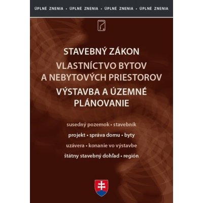 Stavebný zákon a územné plánovanie 2024