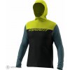 Dynafit TRAVERSE SUN HOODY mikina, black out/golden lime L