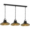 Luminex Luster na reťazi IRON 3xE27/60W/230V LU6343 + záruka 3 roky zadarmo