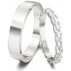 Obrúčky z bieleho zlata 2014041/B