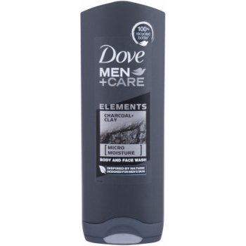 Dove Men+ Care Charcoal Clay sprchový gél 250 ml