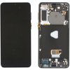 Samsung Galaxy S21 Plus 5G (SM-G996B) LCD displej + dotyková plocha + rám bez kamery čierna - originál GH82-27268A, GH82-27267A, GH82-27272A