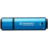 Kingston Ironkey Vault Privacy 50C/16GB/USB 3.2/USB-C/Modrá IKVP50C/16GB
