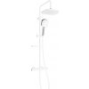 MEXEN - KX33 sprchový stĺp s termostatickou batériou biela / chróm 771503391-21