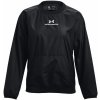 Dámska športová bunda Under Armour RUSH WOVEN CREW W čierna 1369850-001 - S