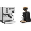 Rancilio Silvia BC + Eureka Mignon Single Dose, Black & Oak