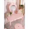 Sammer Kvalitný detský toaletný stolík v ružovej farbe PHO0403