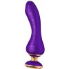 Shunga Sanya Purple - multifunkčný silikónový masážer, ergonomický