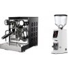 Rocket Espresso Appartamento TCA, black/black + Eureka Atom W 65, white