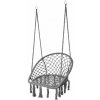 ModernHome Závěsné křeslo s třásněmi - šedé, GW-912 GREY
