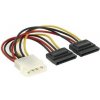 PremiumCord Napájecí kabel k HDD 5,25 Molex-2xSeri