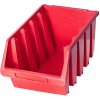 Esperanza Plastový box Ergobox 4, červený 60161 ERG4CZEPG011