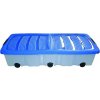 EU úložný box s kolieskami 77 x 37 x 17 cm 42L mix farieb