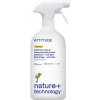 ATTITUDE Nature+ Čistič na kúpelne s vôňou citrónovej kôry s rozprašovačom 800 ml