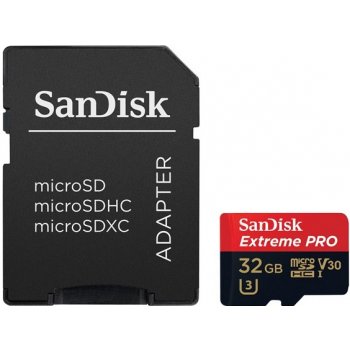 SanDisk microSDHC 32GB UHS-I U3 SDSQXCG-032G-GN6MA od 9,78 € - Heureka.sk