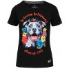 PitBull West Coast - dámské triko HAPPY PIT 2 černé L